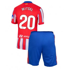 Atletico Madrid Axel Witsel #20 Replica Home Stadium Kit for Kids 2024-25 Short Sleeve (+ pants)